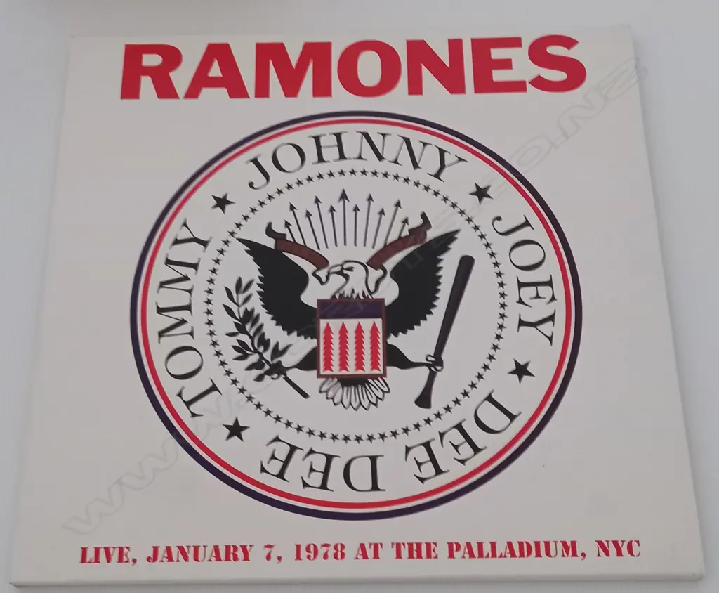 Ramones, Live, January 7, 1978 At The Palladium, NYC (Double album) Image 1++